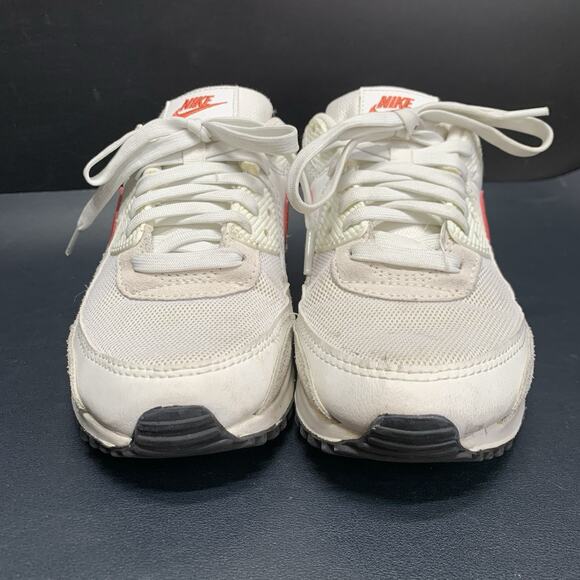 Nike Air Max 90 Women’s Trainers Summit White / Mantra Orange Sz 7.5 DM8265-100 - Picture 2 of 9
